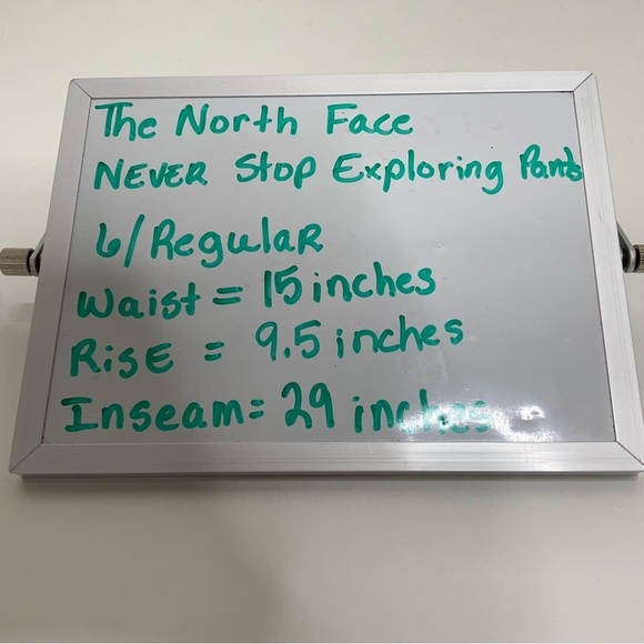 The North Face (Never Stop Exploring Pants) Women’s Size 6. (NWT). Black Wash. - Picture 9 of 9